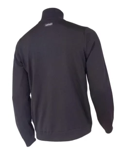 Ivanhoe of Sweden YORK FULL ZIP WINDBREAKER, 100% EXTRA FINE MERINOULL — BLACK Online