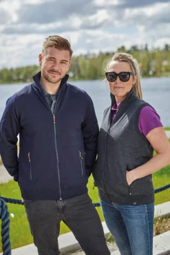 Ivanhoe of Sweden YORK FULL ZIP WINDBREAKER, 100% EXTRA FINE MERINOULL — BLACK Online